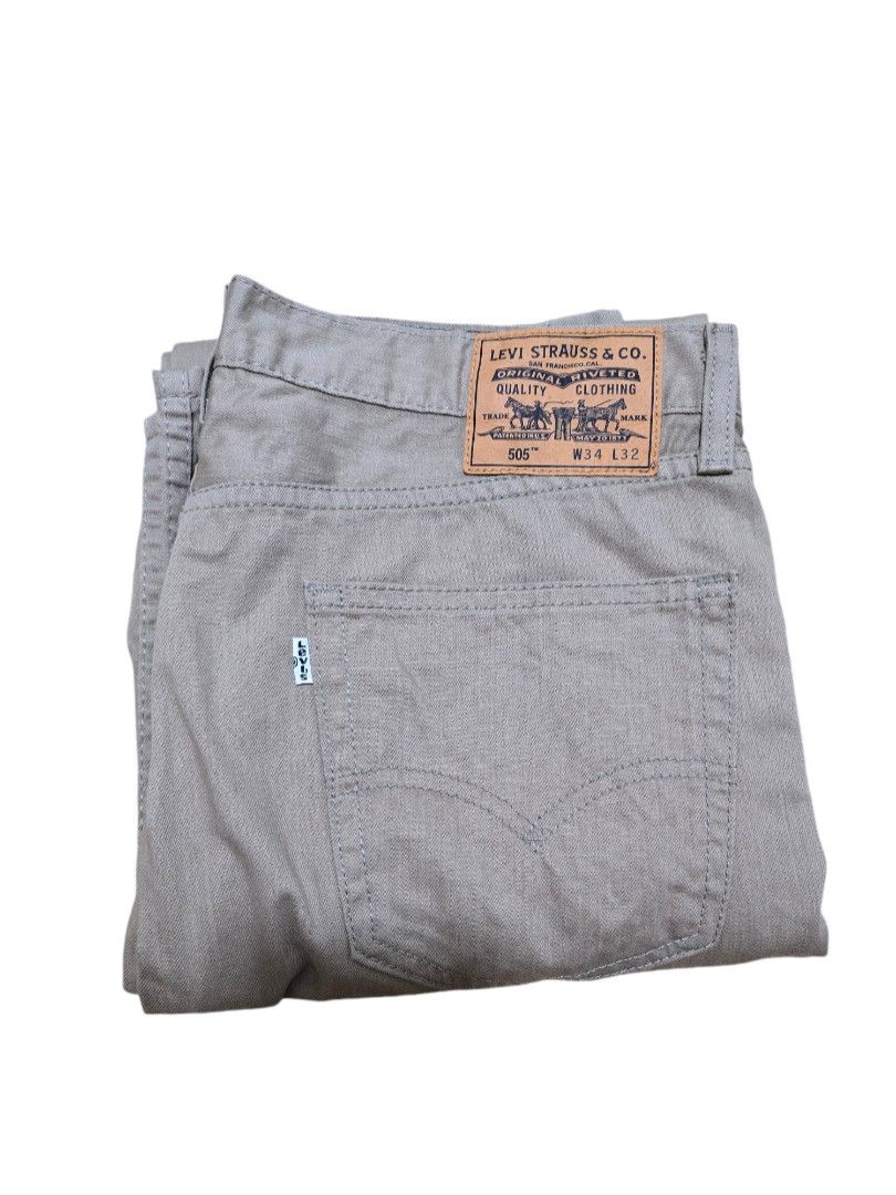 Levi s 505 34x32 Men s Fashion Bottoms Jeans on Carousell