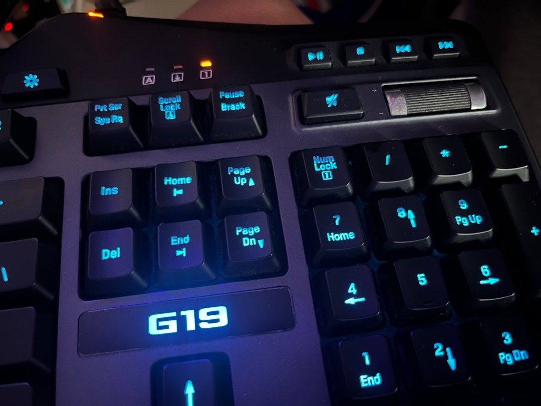 Logitech G19 Gaming Keyboard, Computers & Tech, Parts & Accessories ...