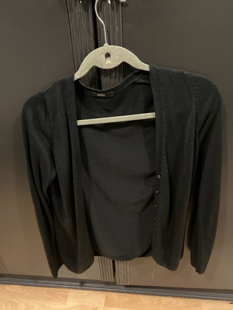 Marks Spencer Black Cardigan Size 8 Women s Fashion Tops Sleeveless on Carousell