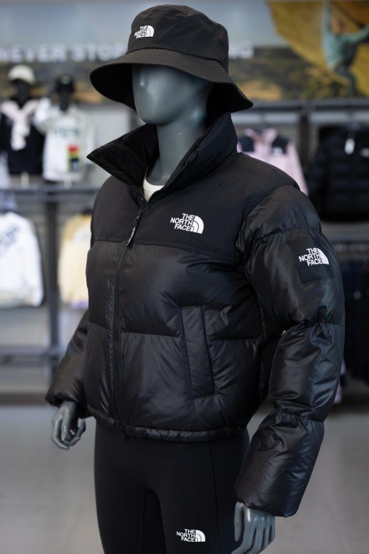 S/M/L The North Face TNF Women's Novelty nuptse on ball jacket slightly  cropped NJ3NQ82J Winter Jacket thermoball Jacket