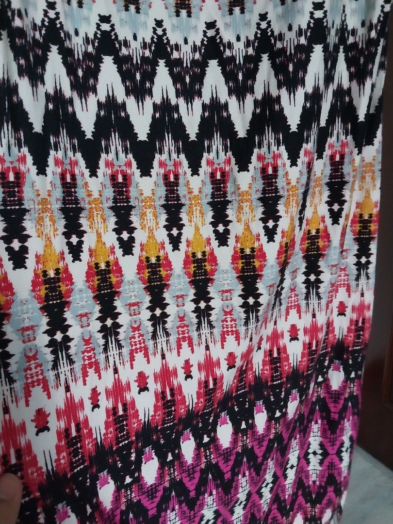 New look print dress, Fesyen Wanita, Pakaian Wanita, Gaun Rok di