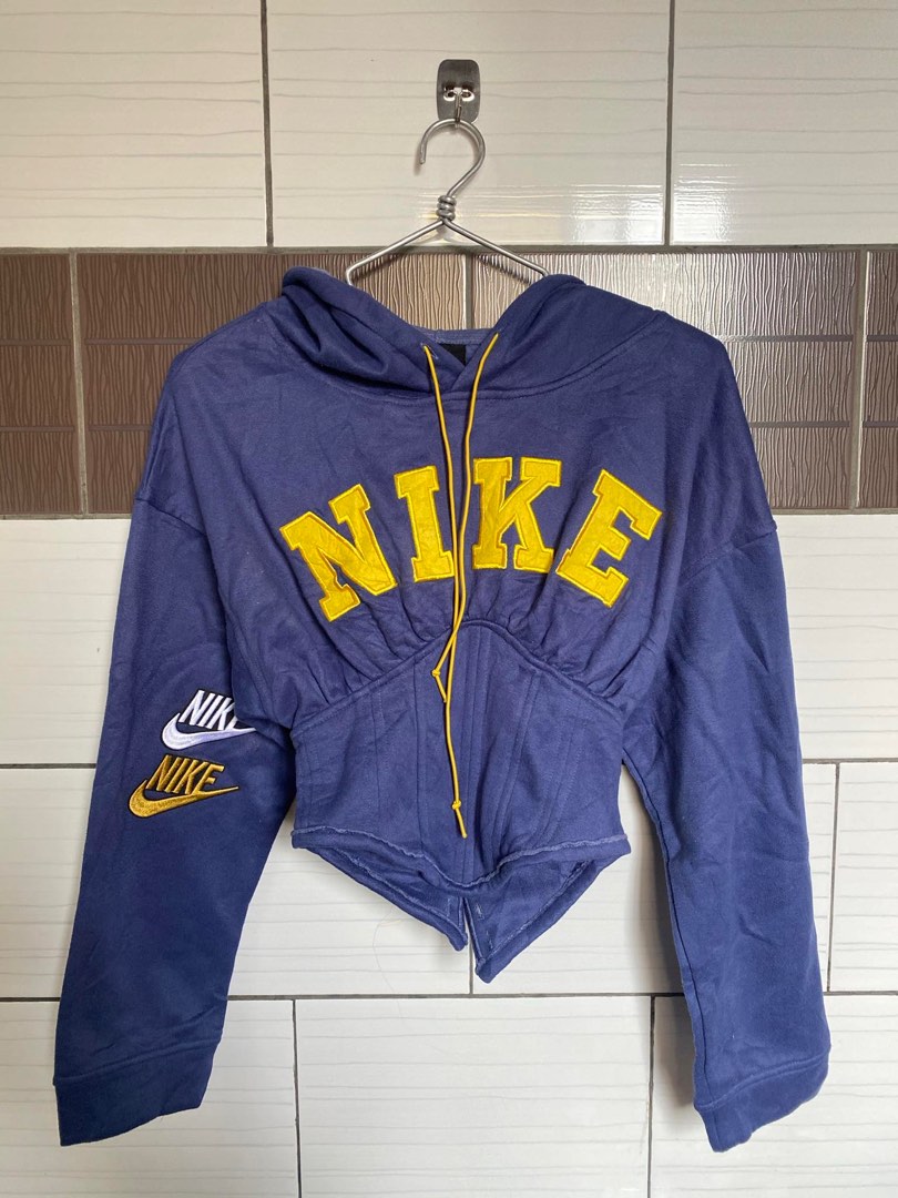 Nike Corset Embroidered Hoodie