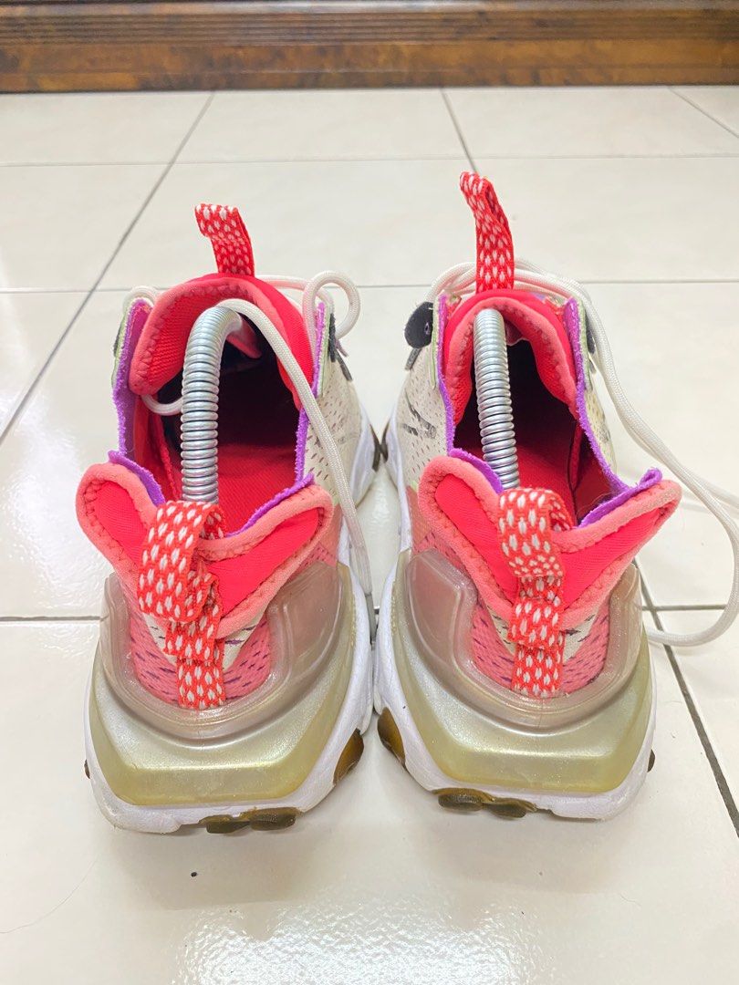 nike react vision pure platinum pink