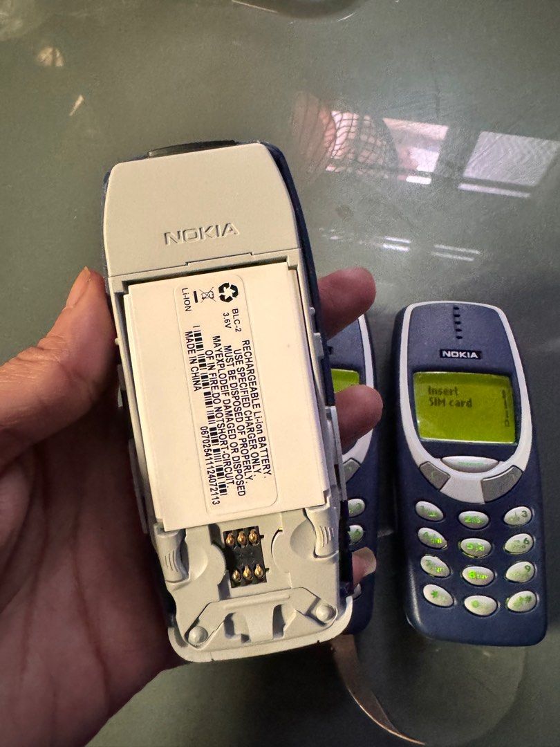nokia 3310 classic phone (Category: Early Generation Mobile Phones) located in Quezon City. Submitted by auspv_collections (Listing ID 1325041428, Image 2). Description: 📱VINTAGE PHONES 💯 ONHAND Vintage Cellphone 👍🏼 Available as of Sept 2025 📍nokia 3310 - 3,500 📍nokia 5800 - 2,500 📍nokia 8250 - 2,500 📍nokia 6230i - 2,500 📍nokia 5310 - 2,500 📍nokia 6300 - 2,500 📍nokia 6510 - 3,000 📍motorola v8 - 3,500 📍samsung e1272 - 1,800 📍samsung 