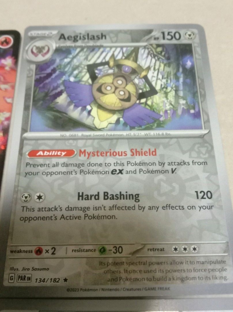 kantaro pokemon cards POKMON TCG - Aegislash V Ultra Rare