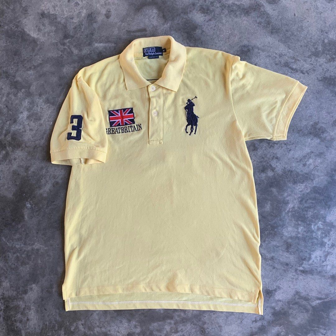 Polo ralph lauren great britain Men s Fashion Tops Sets Tshirts Polo Shirts on Carousell