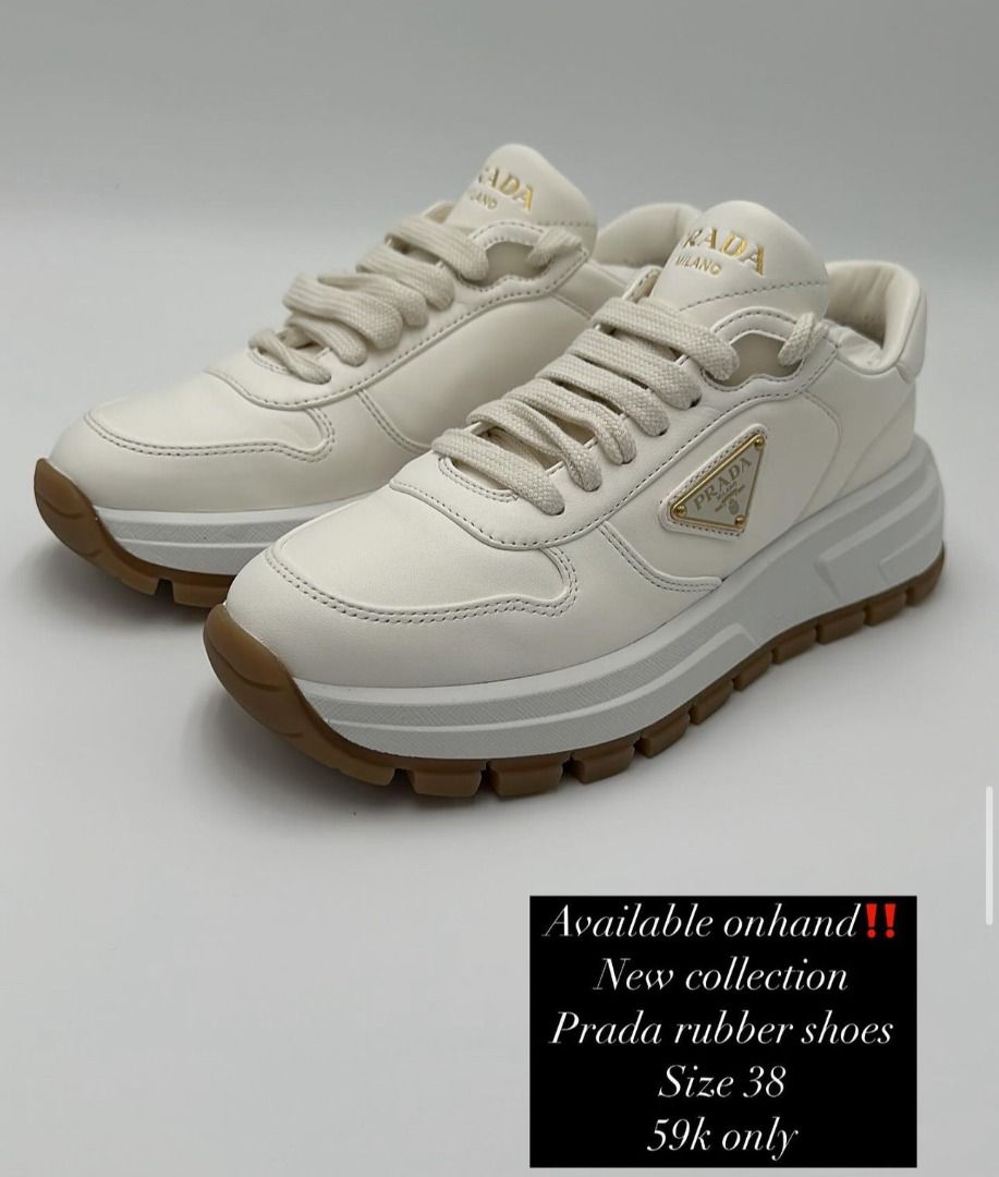 Prada rubber shoes Women s Fashion Footwear Sneakers on Carousell