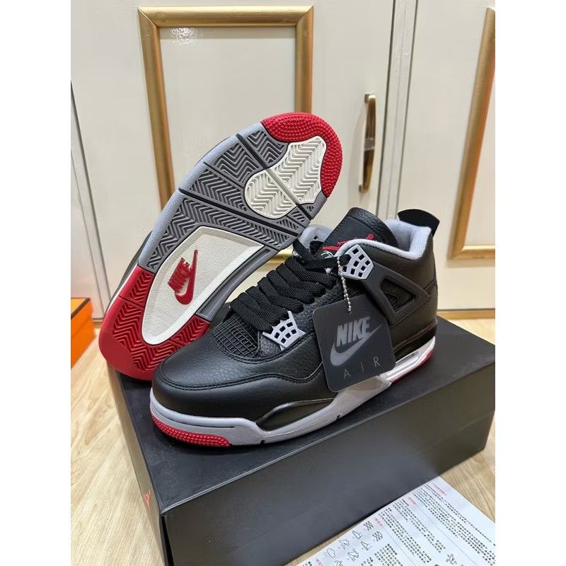 Pre Order Air Jordan 4 Retro Bred Reimagined Men s Fashion Footwear Sneakers on Carousell