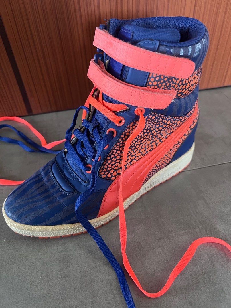 Puma sky wedge sneakers online