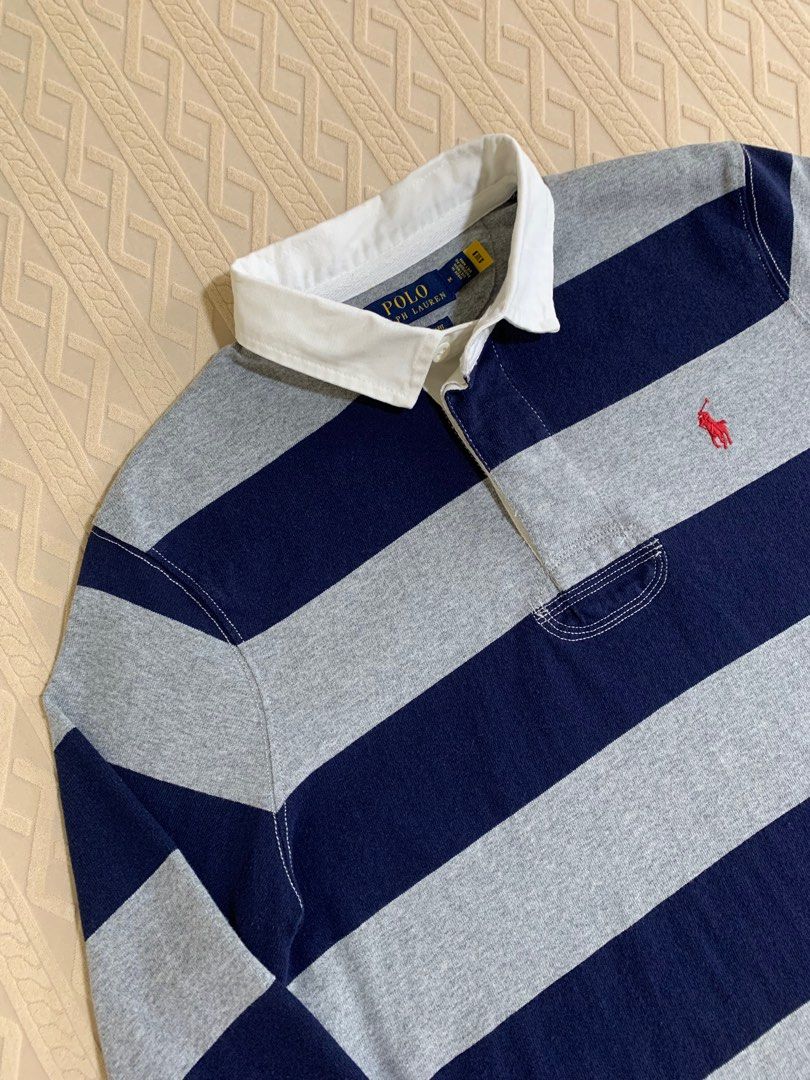 Ralph Lauren Rugby Shirt (Category: Tshirts & Polo Shirts ) located in Bulacan. Submitted by jo13291 (Listing ID 1324992079, Image 2). Description: Medium custom slim fit Good as new With qr code to scan for authenticity.