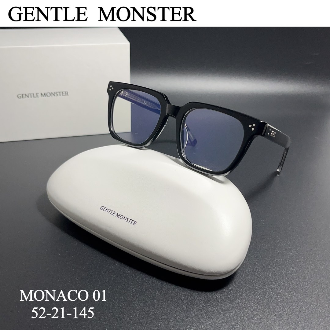 Ready Stock) - Gentle Monster [ Monaco 01 ] Square Acetate Glasses