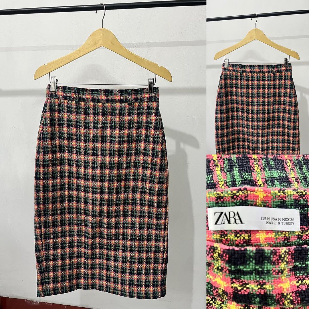 Tweed rok zara discount