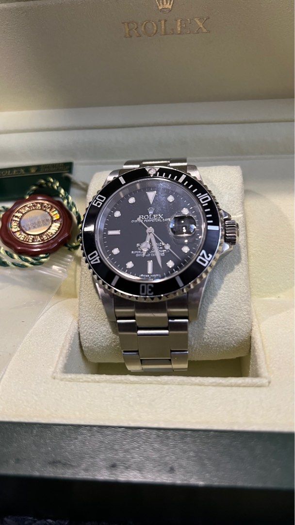 Rolex submariner 16610LN Black Luxury Watches on Carousell
