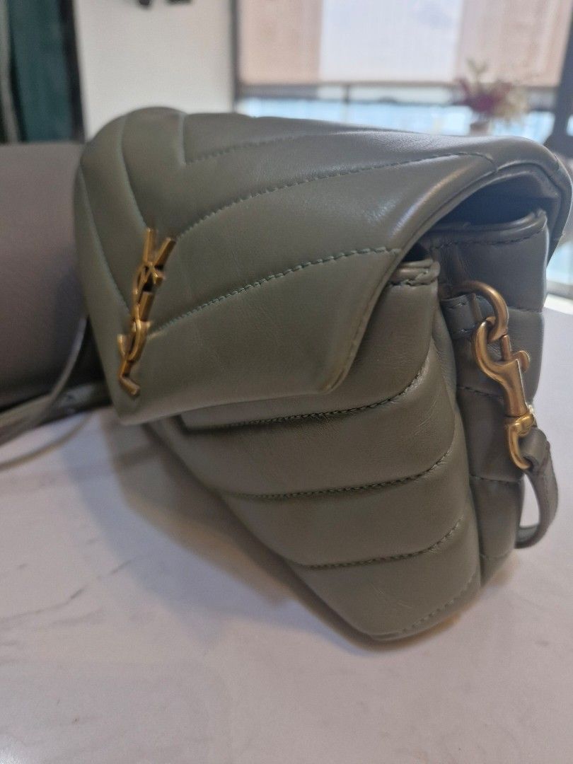 Saint Laurent YSL Loulou Toy Olive Green Designer Colour