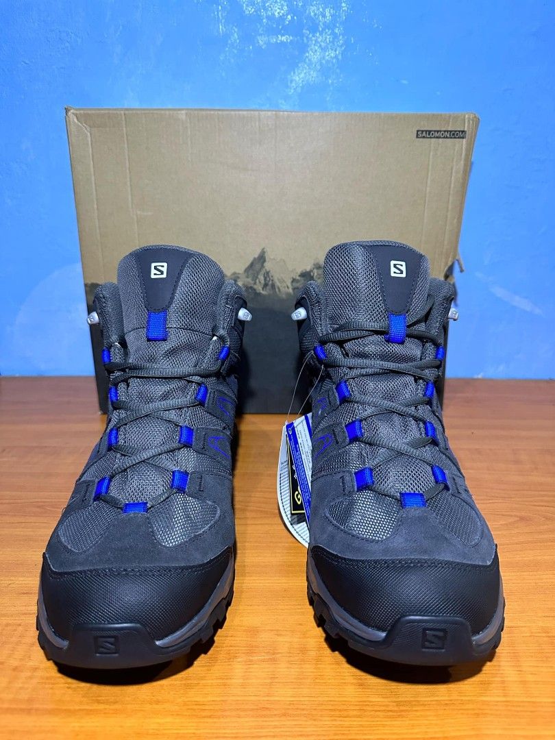 Salomon Campside Mid 5 GTX Hiking Shoes Men s Fashion Footwear Boots on Carousell