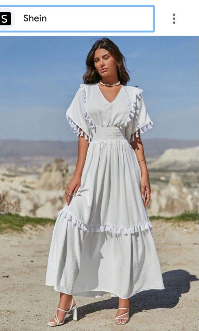 Shein boho long dress, Women's Fashion, Dresses & Sets, Dresses on Carousell Shein boho long dress, Women's Fashion, Dresses & Sets, Dresses on Carousell