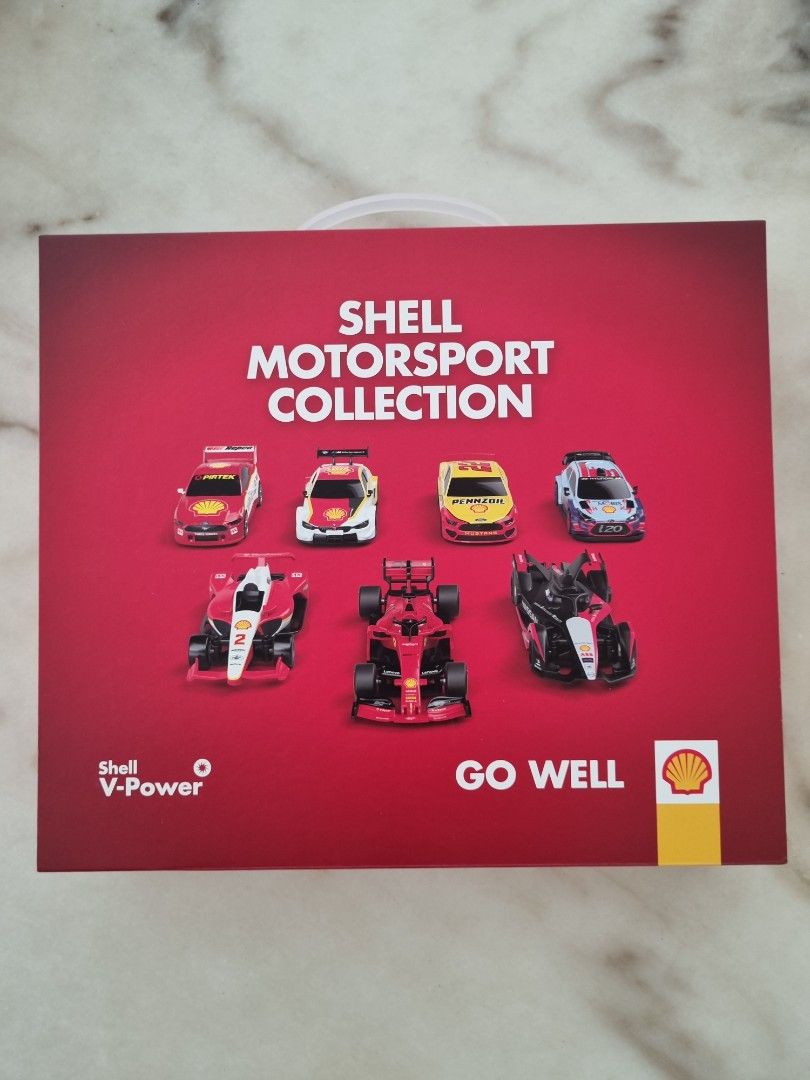 Shell Motorsport Collection Box, Hobbies & Toys, Toys & Games on Carousell