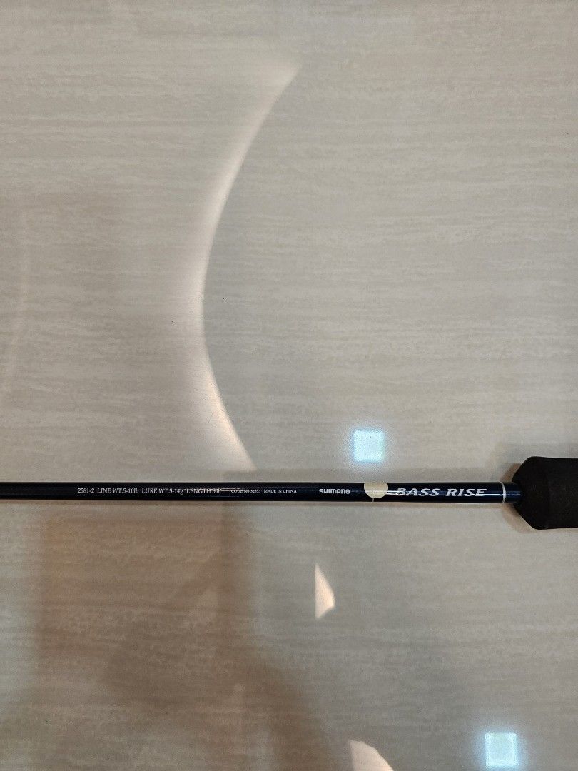 shimano bass rise rod Shimano Bass Rise 2581-2, Sports Equipment, Fishing on Carousell