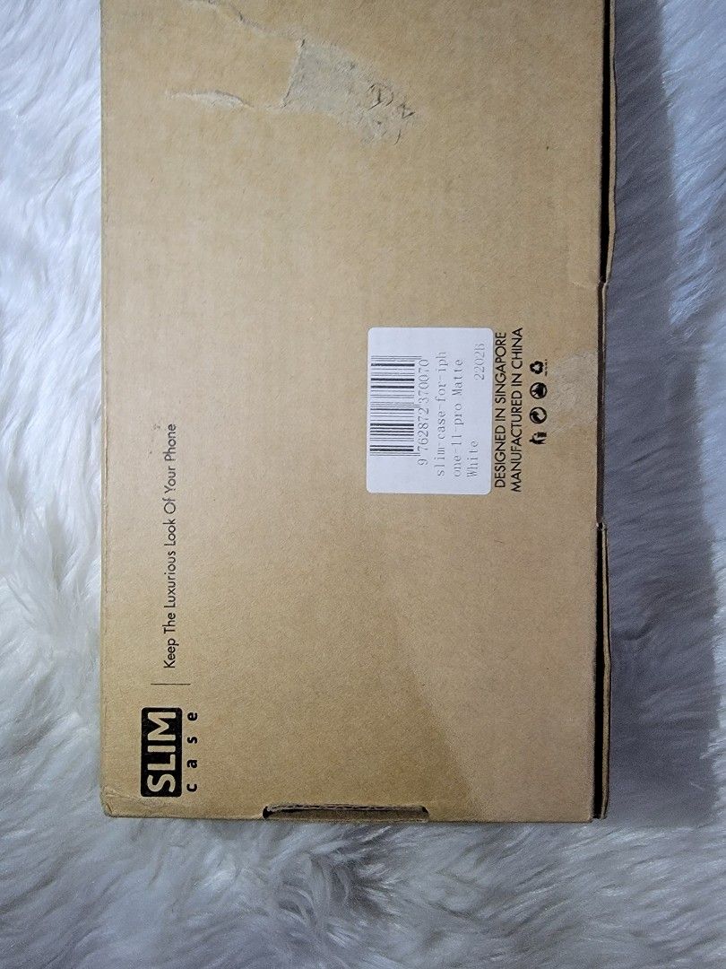 Slimcase iphone 11pro matte white brandnew original (Category: Cases & Sleeves) located in Pasay City. Submitted by ayenesmane (Listing ID 1325057126, Image 3). Description: .