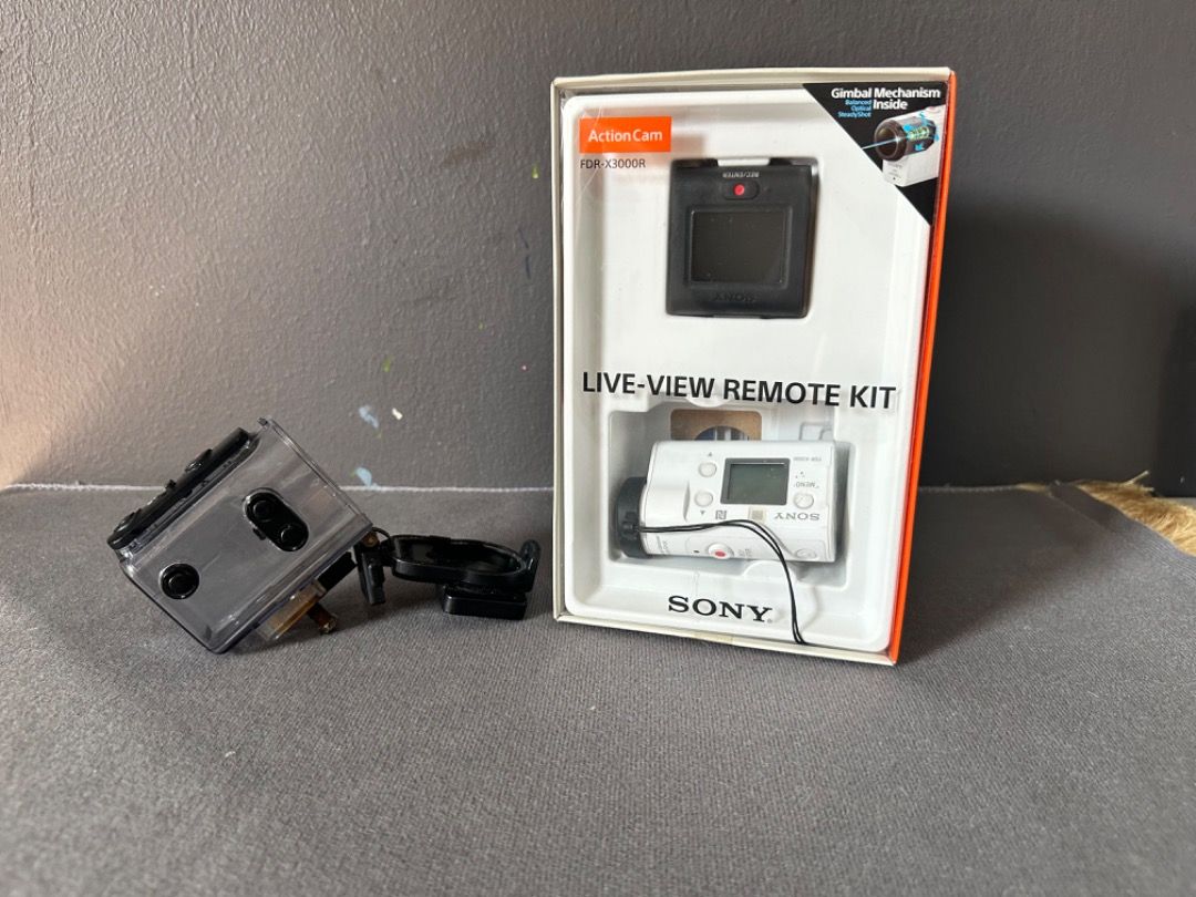 SONYアクションカムとジンバルのセット FDR-X3000 G4 GS 3 Axis