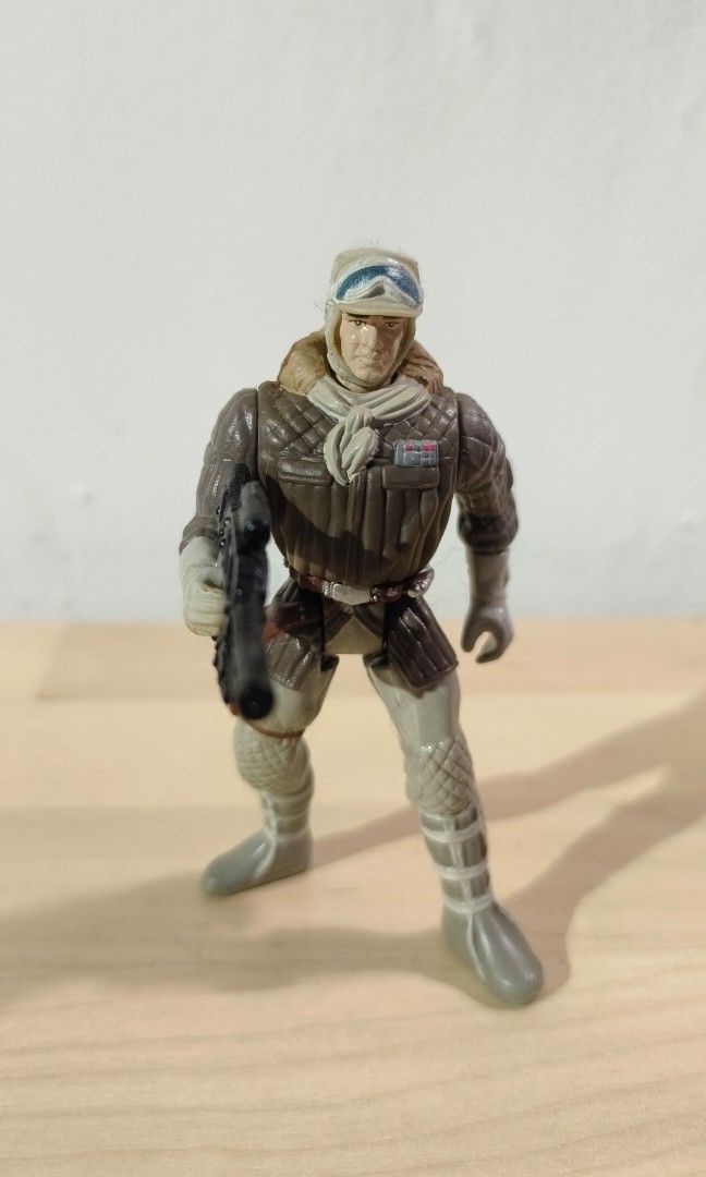 Star Wars The Power Of The Force – Action Figure Han Solo In Hoth Gear, Vintage - 3