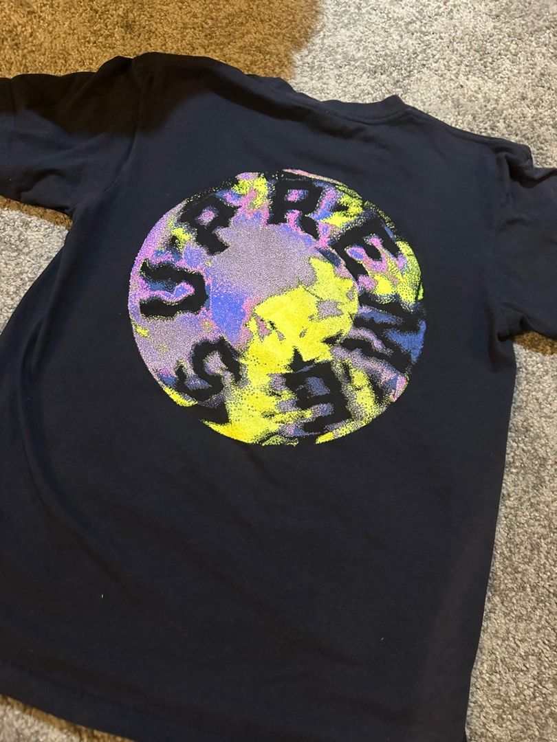 Supreme Marble Tee Men s Fashion Tops Sets Tshirts Polo Shirts on Carousell
