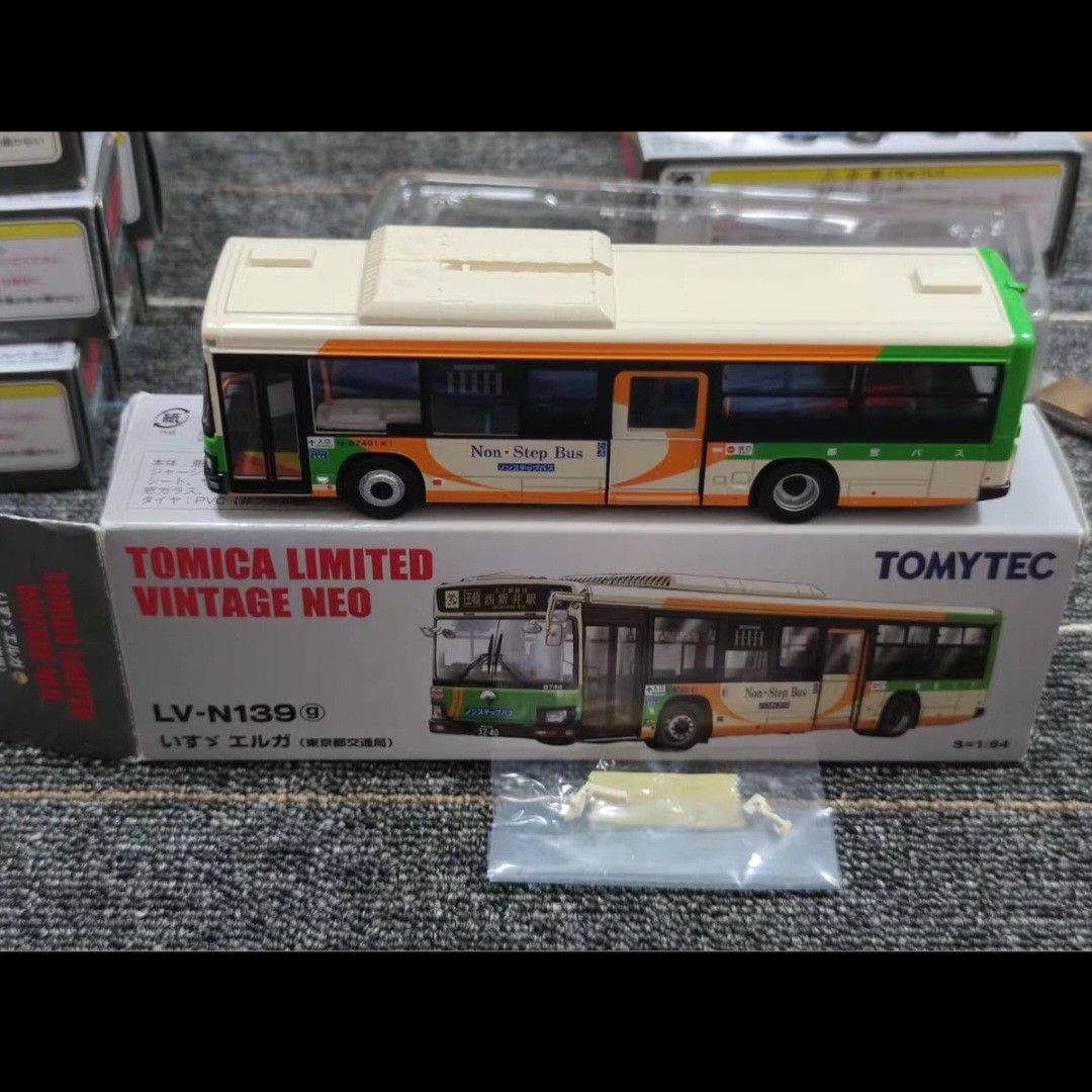 Tomytec LV-N139g 東京都交通局巴士Isuzu Erga tomy tomica