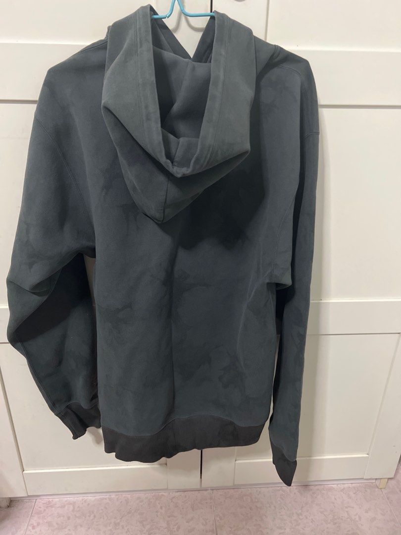 jordan x travis scott washed suede hoodie