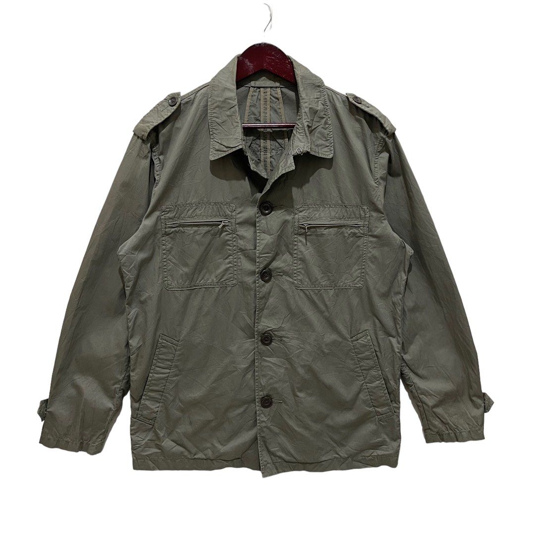 UNIQLO Military Style Button Jacket