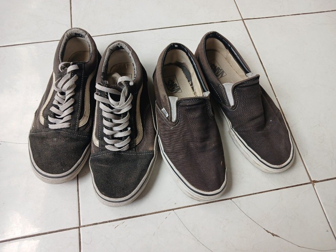 Vans Oldskool and Slip on