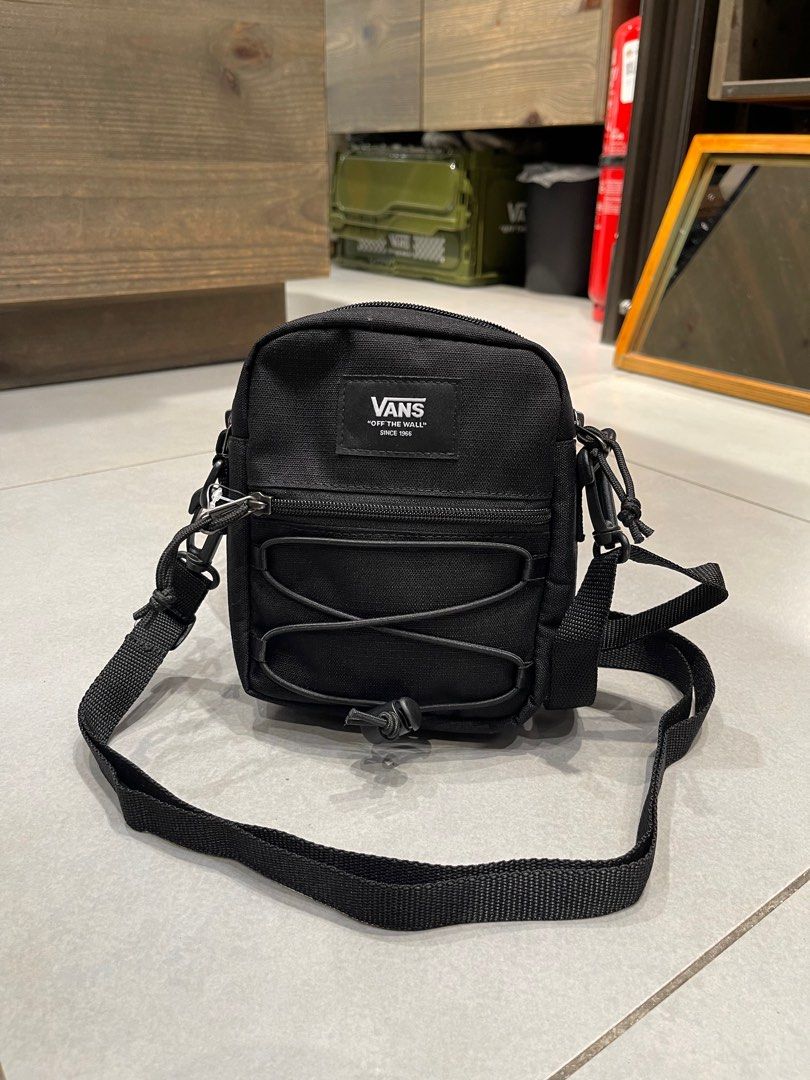 VANS SLING BAG BLACK CORDURA