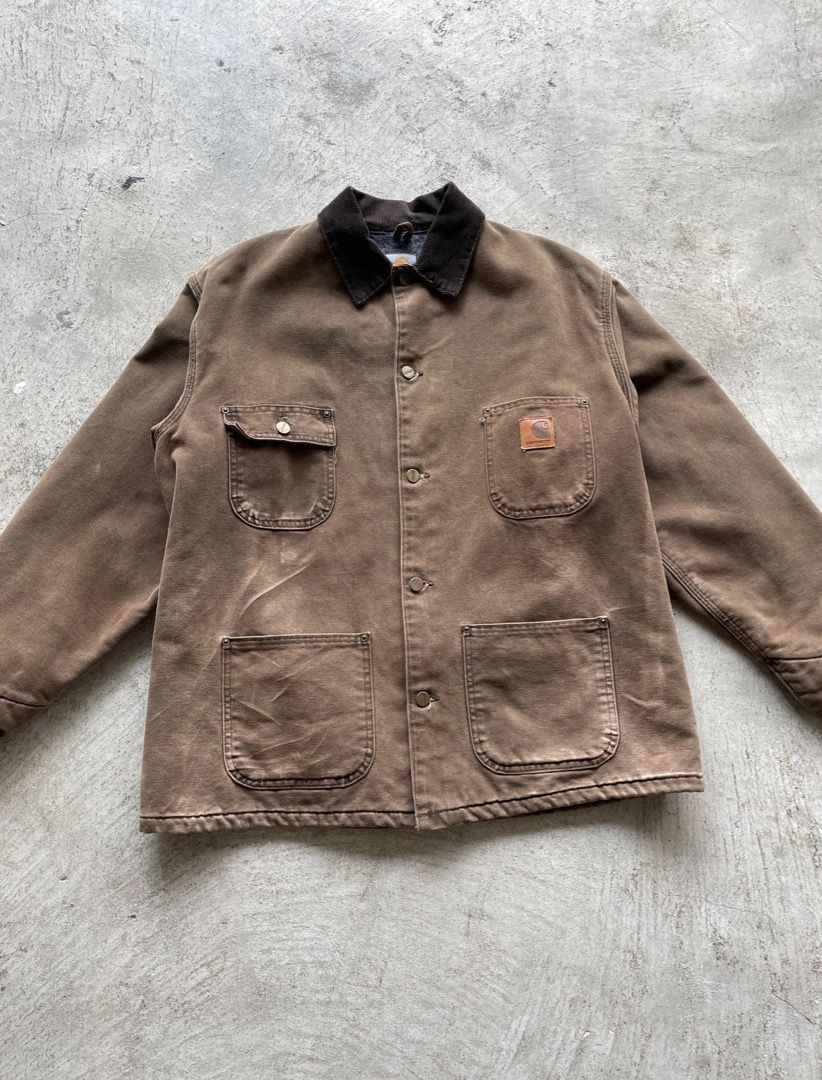 Vintage carhartt chore jacket discount