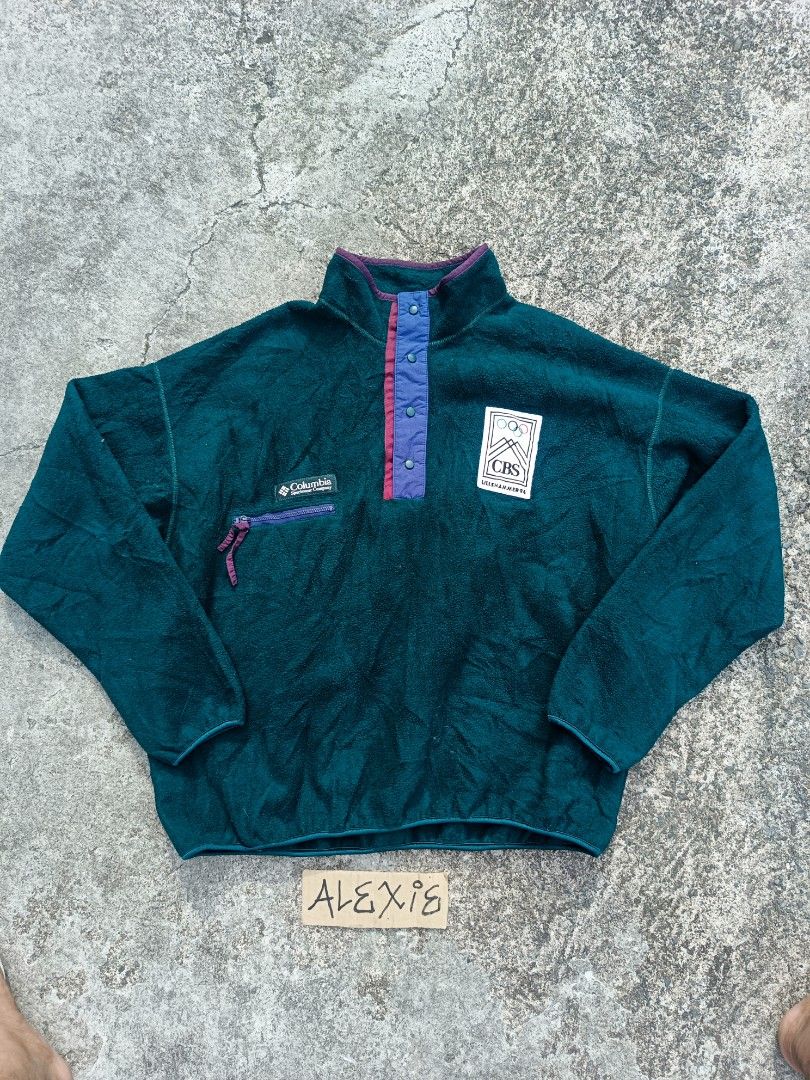Vintage columbia fleece jacket store