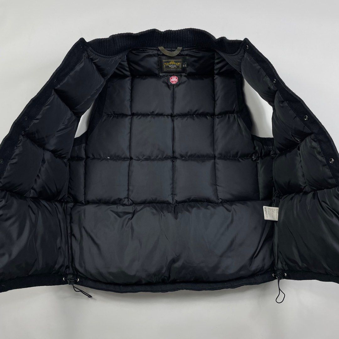 最も安い WTAPS シンセティックレザーダウンジャケット WTAPS（ダブル