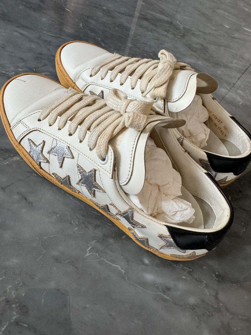 YSL Court Classic Star Sneaker Luxury Sneakers Footwear on Carousell
