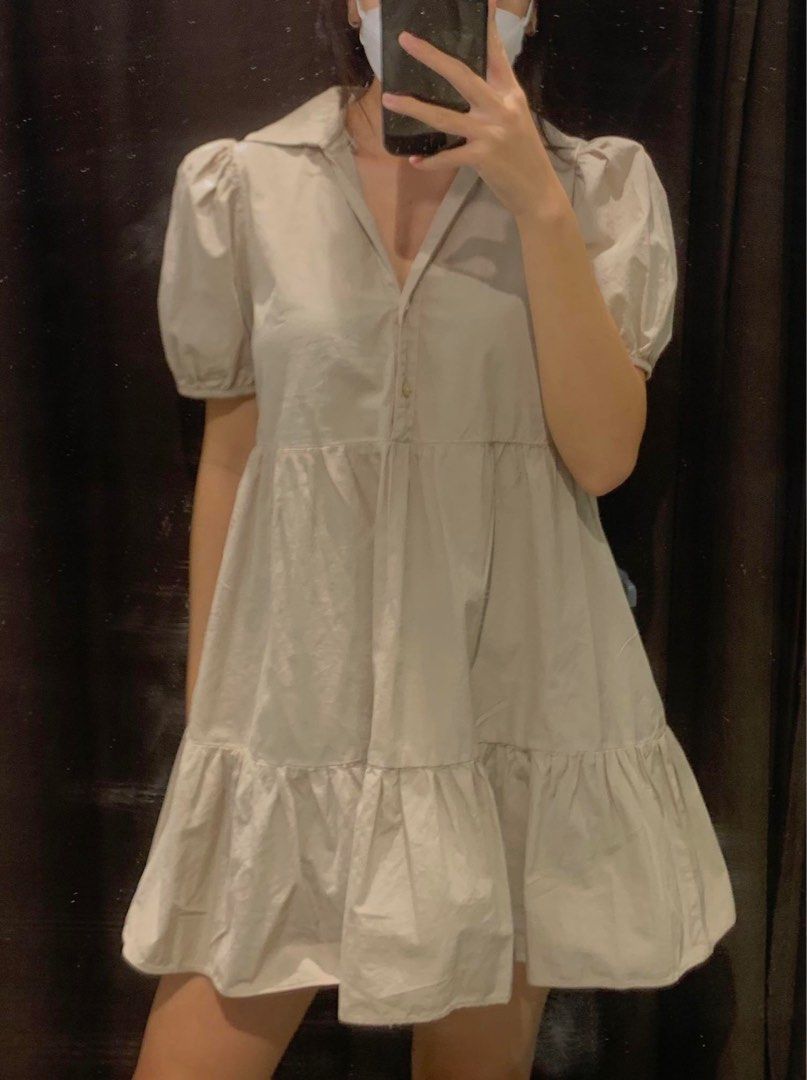 Zara nursing dress top