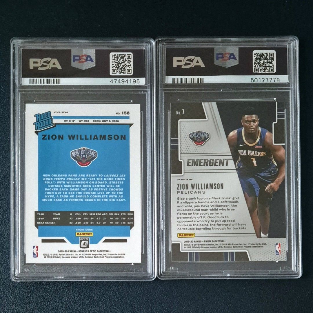 zion williamson AUTO ザイオン ウィリアムソン 5枚限定