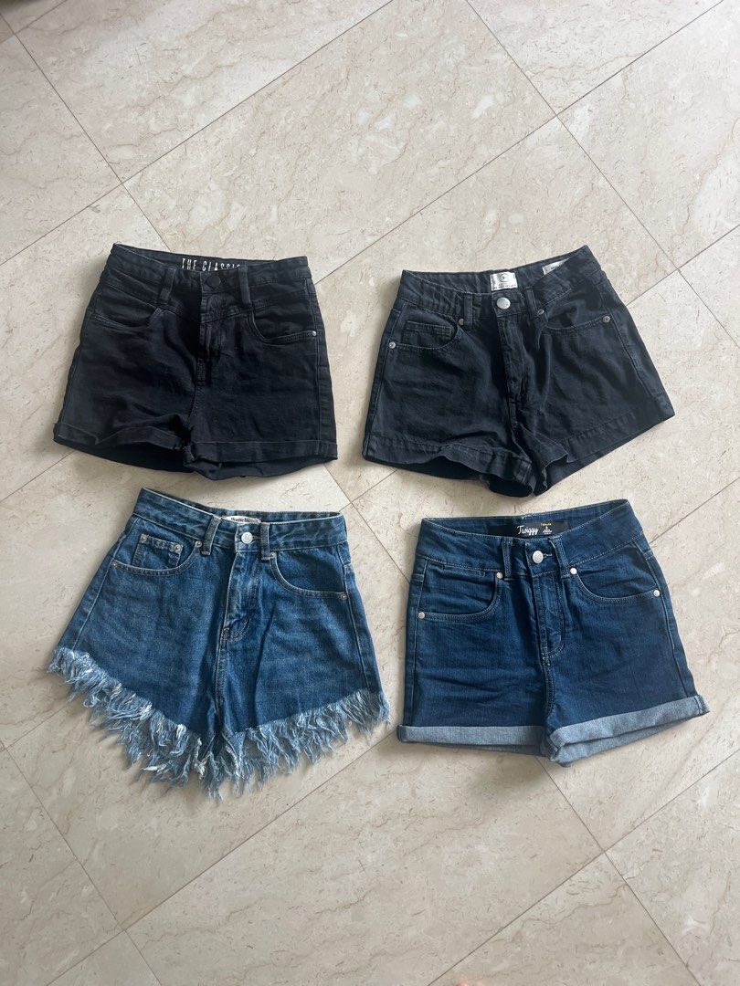 Denim shorts under $15 top