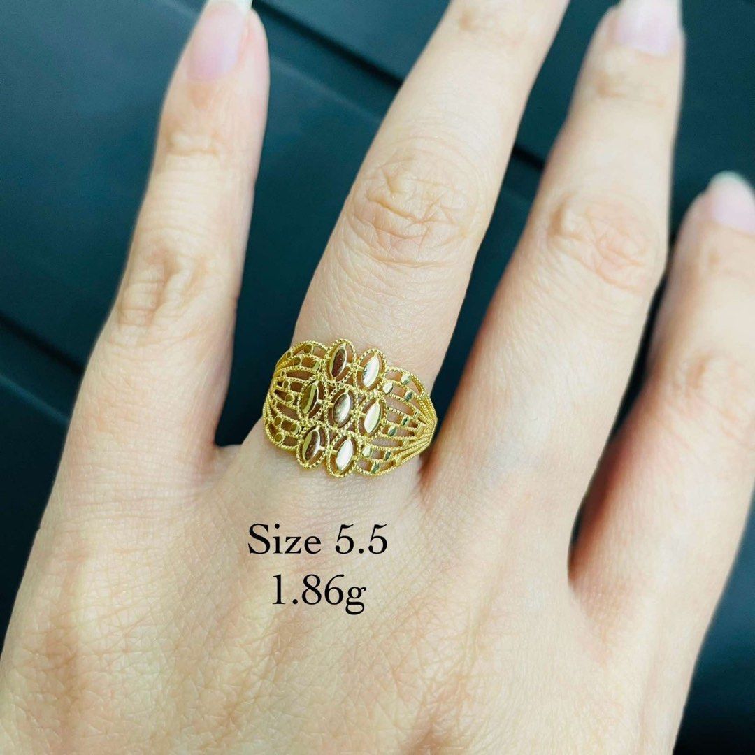Pawn 18k gold ring sales