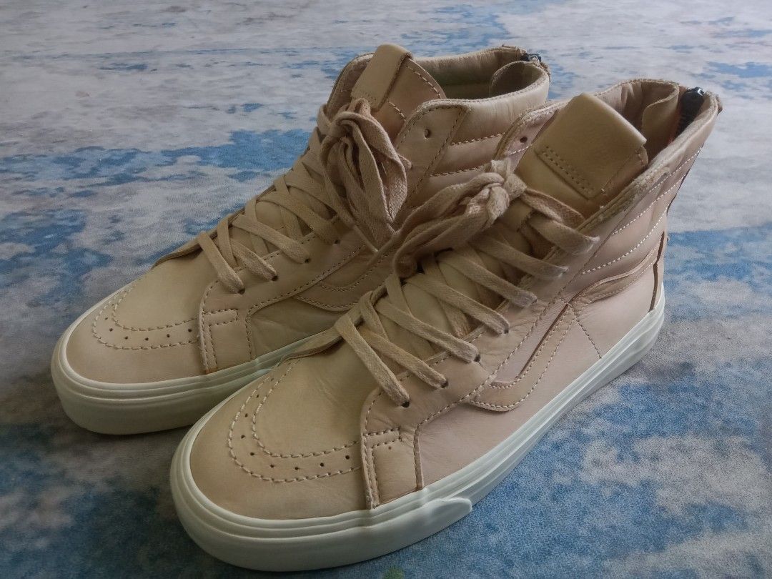 Vans veggie tan leather on sale