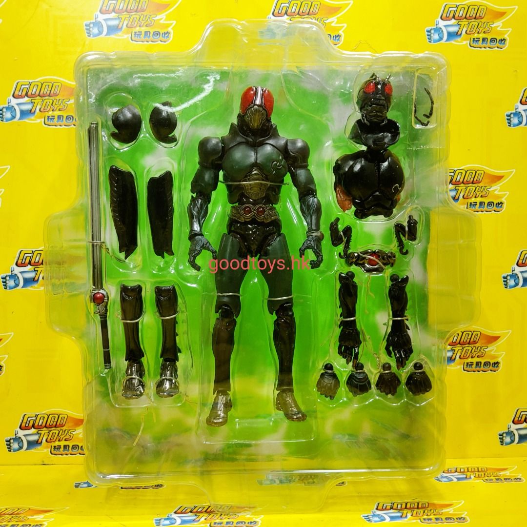 中古已開封BANDAI SIC VOL.16 MASKED RIDER BLACK RX & BLACK, 玩具