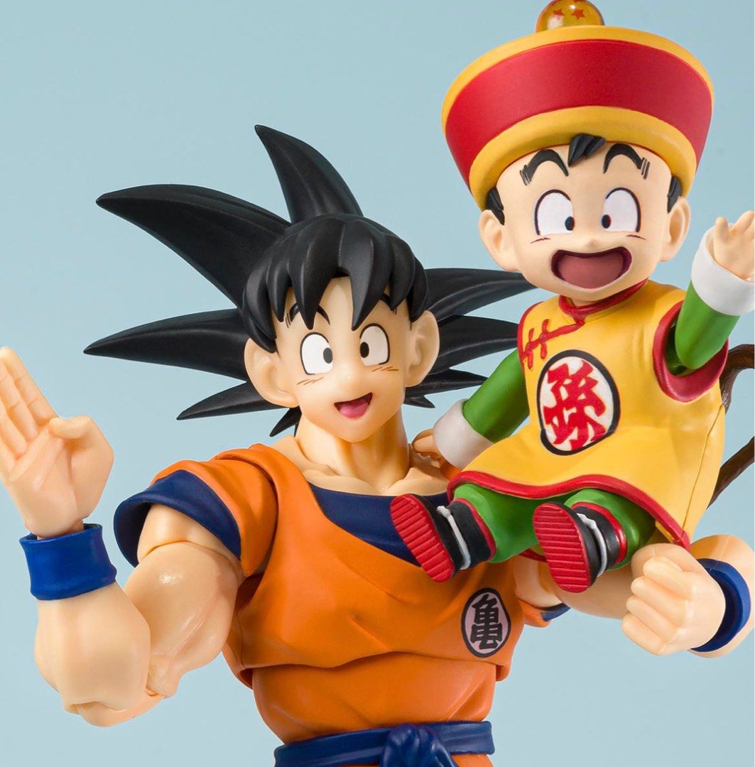 會場特別版] SHF 孫悟空& 孫悟飯-幼年期- & 筋斗雲, 興趣及遊戲, 玩具