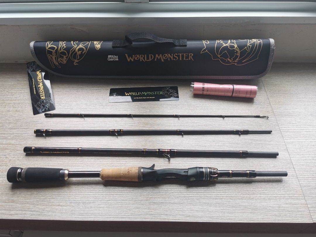 Abu Garcia World Monster Rod WMCC-654M, Sports Equipment 