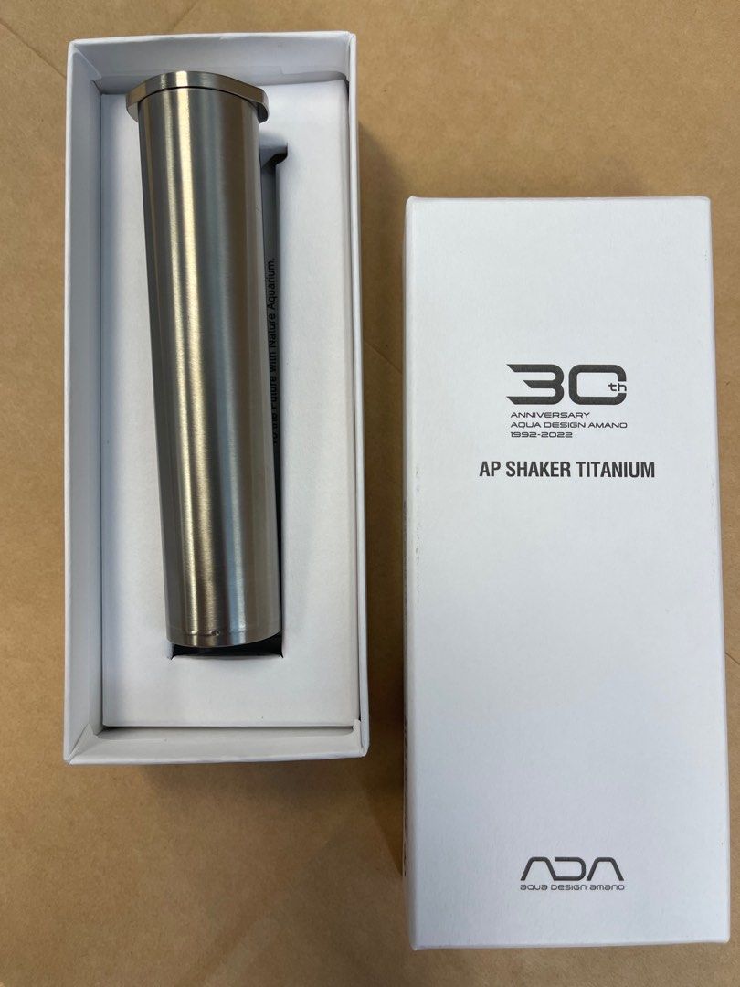 ADAアクアデザインアマノ 30周年　APシェイカー AP SHAKER TITANIUM | ADA 30th ANNIVERSARY PRODUCTS