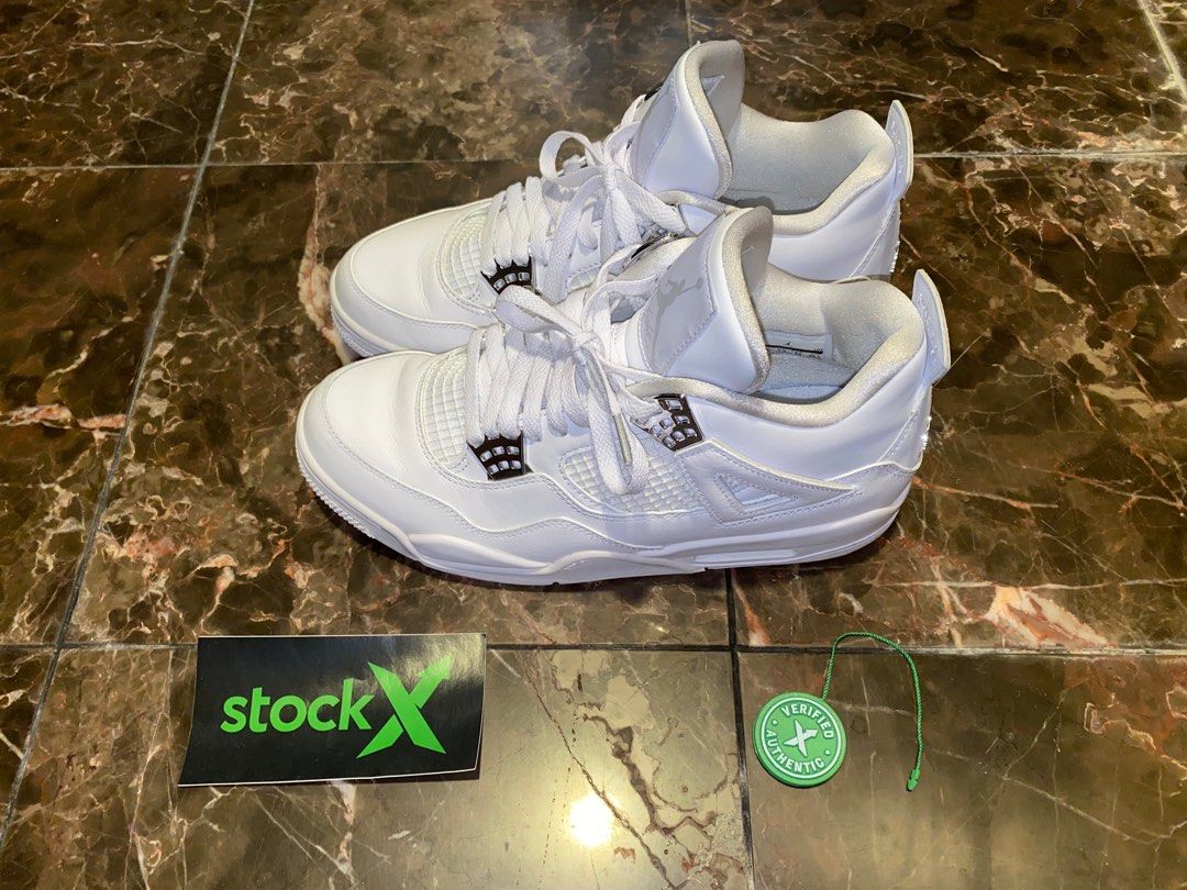 Silver jordans 219 store