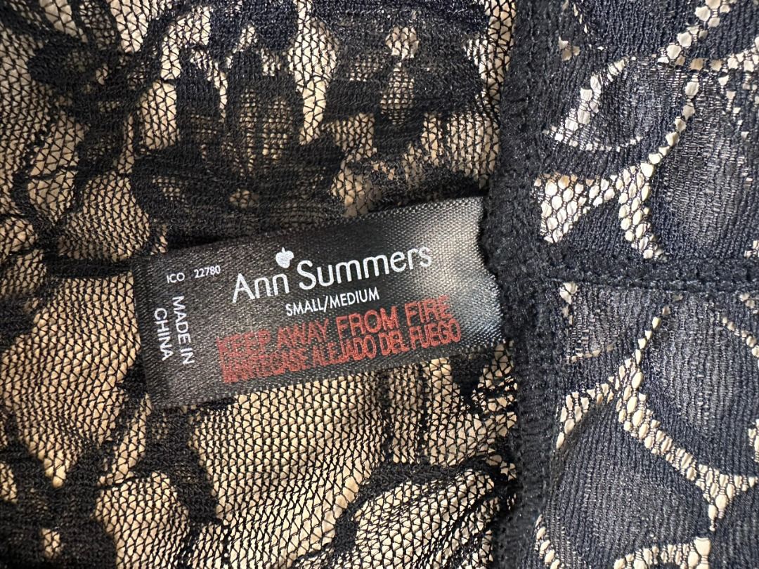 ann summers black lace dress Millà Women's Sequinned Lace Maxi Dress - Black main image 0