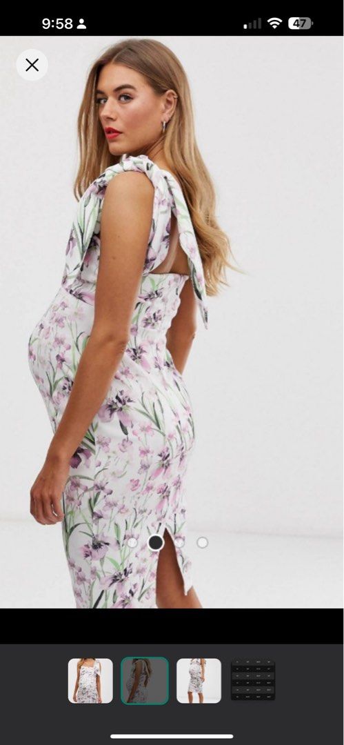 Asos maternity occasion outlet