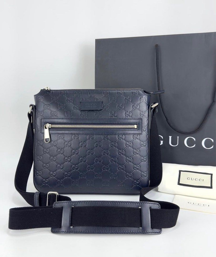 Gucci bag navy sales