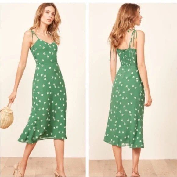 Authentic Reformation Nectar Dress in Tulip Size 2 Women s Fashion Dresses Sets Dresses on Carousell