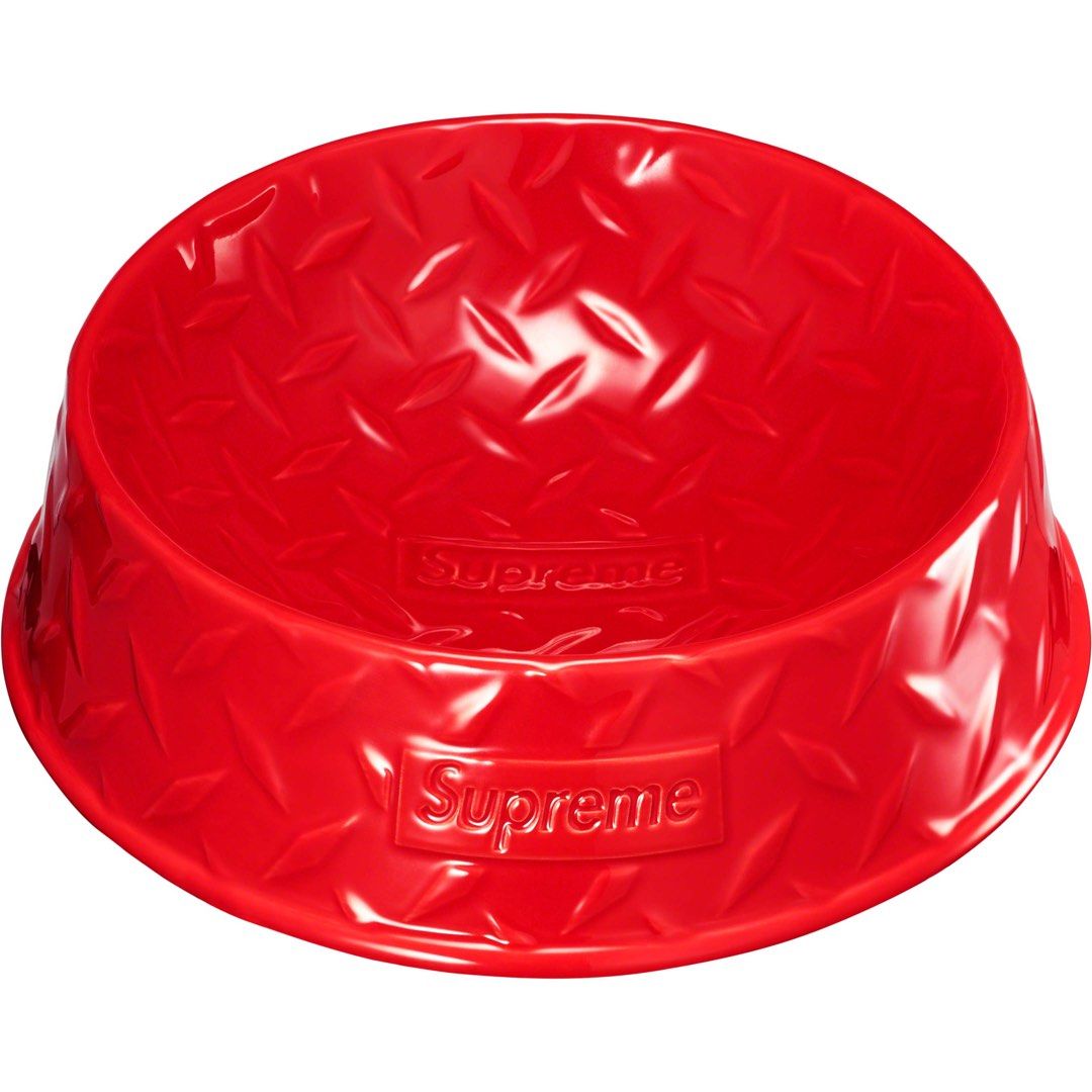 Supreme Ceramic Dog Bowl Supreme SS11 Supreme Dog Bowl RED